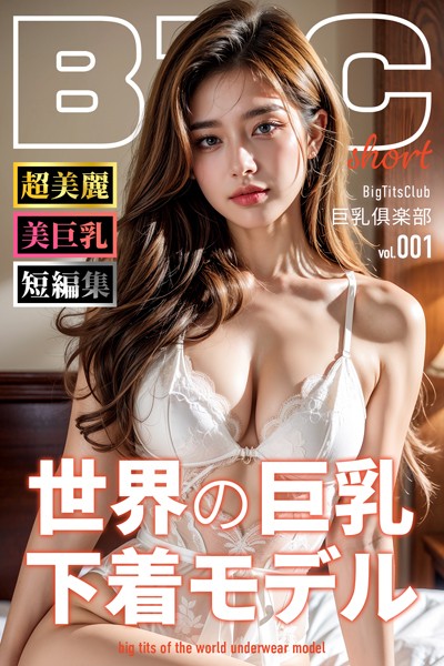 世界の巨乳下着モデルショートバージョン【BigTitsClub】【vol.001】|BTCブックス-写真集