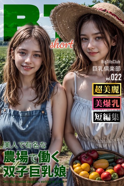美人で有名な農場で働く双子巨乳娘 ショートバージョン【BigTitsClub】【vol.022】|BTCブックス-写真集