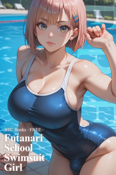 Futanari School Swimsuit Girl【FREE】|BTCブックス-写真集