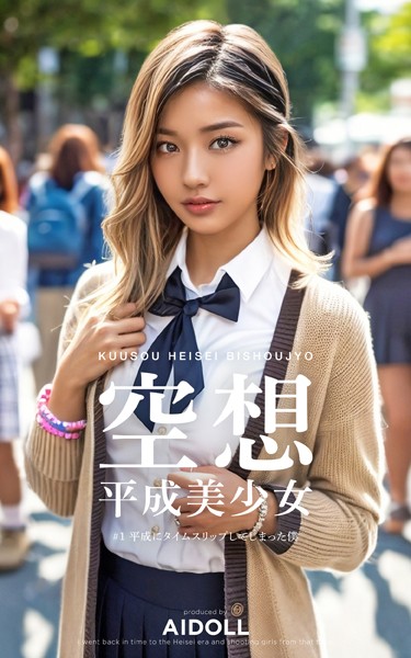 空想平成美少女 ＃1 タイムスリップしてしまった僕|—–写真集
