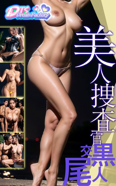 美人捜査官〜黒人交尾|DTS dream factory-写真集