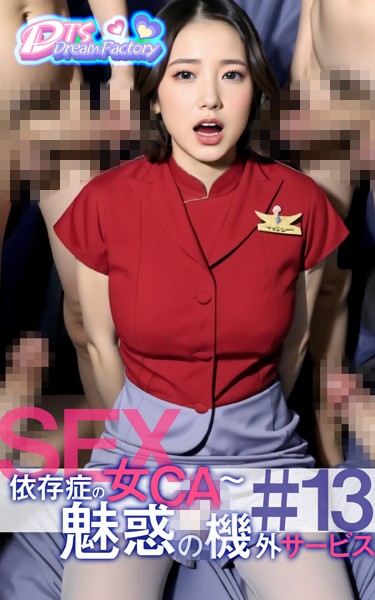 SEX依存症の女CA〜魅惑の機外サービス＃13|DTS dream factory-制服