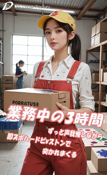 業務中の3時間、ずっと声我慢しながら即ズボハードピストンで突かれまくる|DTS dream factory-制服