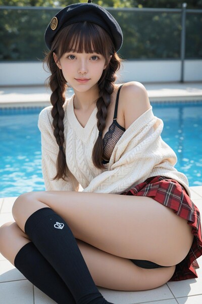 空想さん〜編髪の無邪気と格子の裂け目〜|スポイト-フルカラー