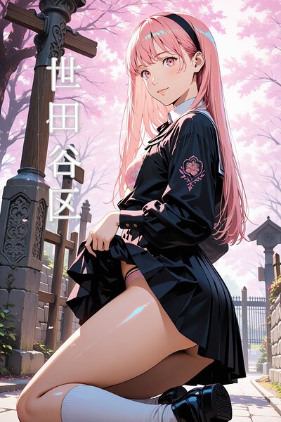 東京禁断スクールガール:世田谷区 ーグレージュの箱入り娘、門限を破る熱量ー|シナリオ・フレーム-フルカラー