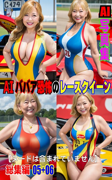 AI写真集 AIババア恐怖のレースクイーン総集編 05＋06|AI-PROJECT-写真集