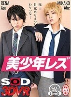 スレンダー❤あおいれな・あべみかこ|【VR】アナタの彼氏がイケメンに寝取られるファンタジーNTR！美少年レズ13dsvr00307
