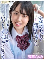 主観❤双葉くるみ|【VR】突然の大雨で濡れて透けたキミの肌がいつもよりエッチに見えた 気になっていたクラスの女子を僕の部屋に上げたふたりきりの空間。「雨降ってるからゴム買いにいけないね」はじめてナマ挿入した雨の日の出来事。 双葉くるみhnvr00099