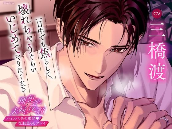 |〈共通特典トラック付き〉【ハイスぺ夫の征服焦らしプレイ】理想的な夫婦の夜の顔《出演:三橋渡》❤クンニ【Cranberry】
