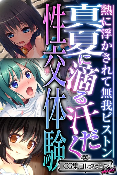大人のSEXY絵本|真夏に滴る汗だく性交体験 〜熱に浮かされて無我ピストン〜【CG集コレクション ミニ】❤単行本【】