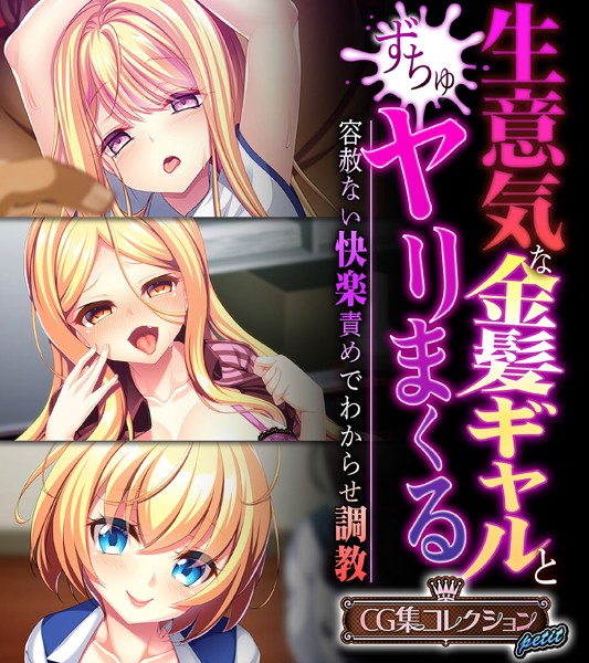 大人のSEXY絵本|生意気な金髪ギャルとヤリまくる〜容赦ない快楽責めでわからせ調教〜【CG集コレクション プチ】❤単行本【】