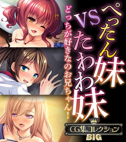 大人のSEXY絵本|ぺったん妹VSたわわ妹〜どっちが好きなのお兄ちゃん！〜【CG集コレクションBIG】❤単行本【】