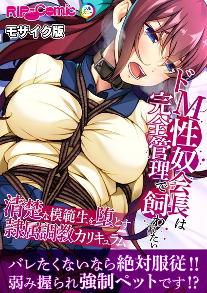 BENETTY|ドM性奴会長は完全管理で飼われたい 〜清楚な模範生を堕とす隷属調教カリキュラム〜 モザイク版❤単行本【】