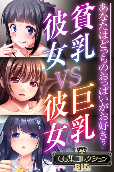 大人のSEXY絵本|貧乳彼女 VS 巨乳彼女〜あなたはどっちのおっぱいがお好き？〜【CG集コレクションBIG】❤単行本【】