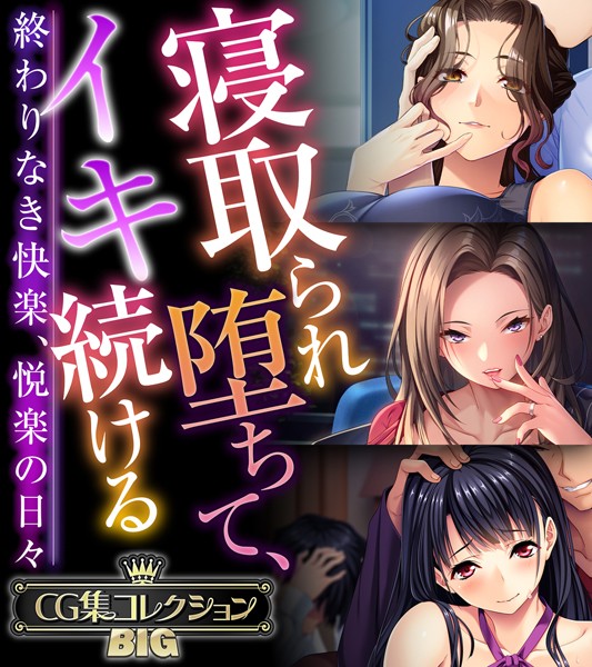 大人のSEXY絵本|寝取られ堕ちて、イキ続ける 〜終わりなき快楽、悦楽の日々〜【CG集コレクションBIG】❤単行本【】