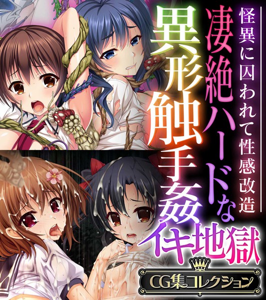 大人のSEXY絵本|凄絶ハードな異形触手姦イキ地獄 〜怪異に囚われて性感改造〜【CG集コレクション】❤単行本【】