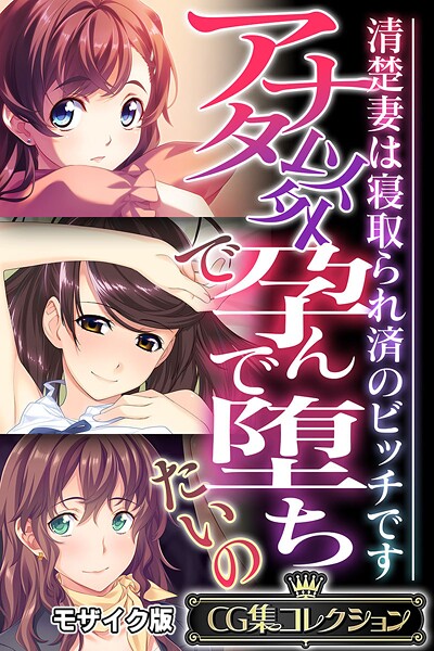 大人のSEXY絵本|アナタ以外で孕んで堕ちたいの 〜清楚妻は寝取られ済のビッチです〜【CG集コレクション】 モザイク版❤フルカラー【】