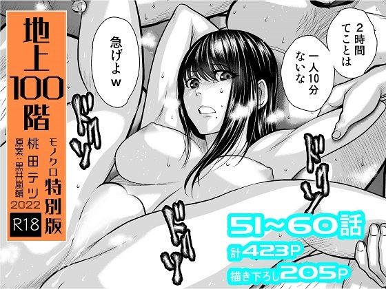 |『地上100階』特別版セット【6】51〜60話❤拘束【桃田テツ@『地上100階』】