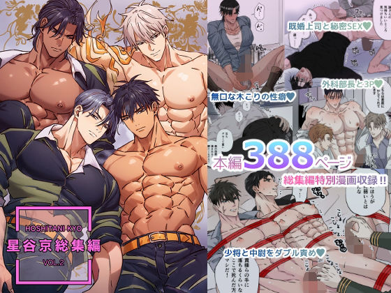 |星谷京 総集編 VOL.2【FANZA限定描き下ろし漫画付き】❤筋肉【星谷京】