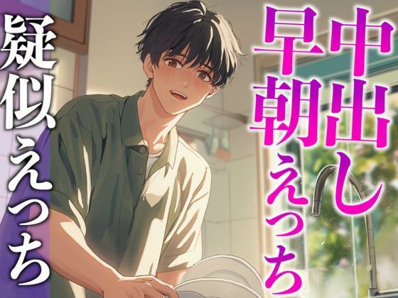 |朝から発情する年上大人彼氏〜キッチンで立ちバック生中出し〜（CV:がく×シナリオ:咲夜）❤クンニ【dots】