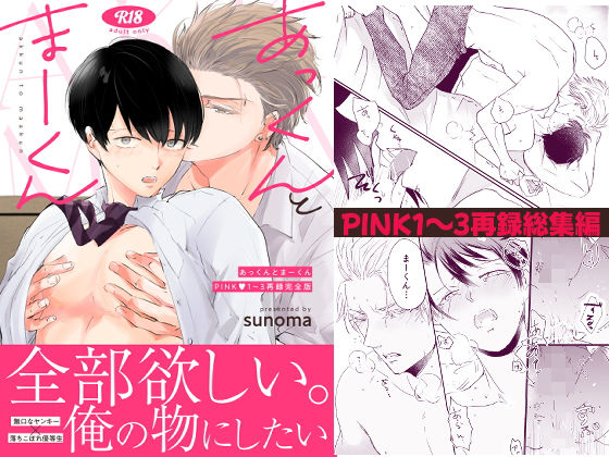 |あっくんとまーくんPINK1〜3再録完全版❤BL（ボーイズラブ）【落花生市場】