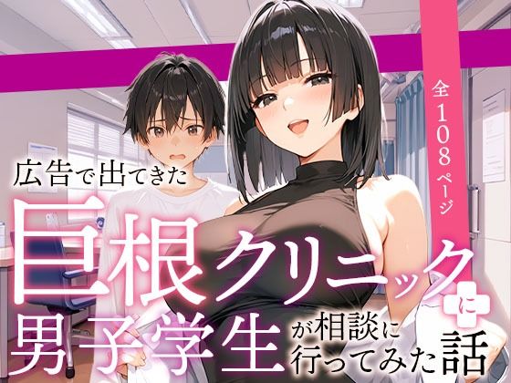 |広告で出てきた巨根クリニックに男子学生が相談に行ってみた話❤ラブコメ【COMICアイル】