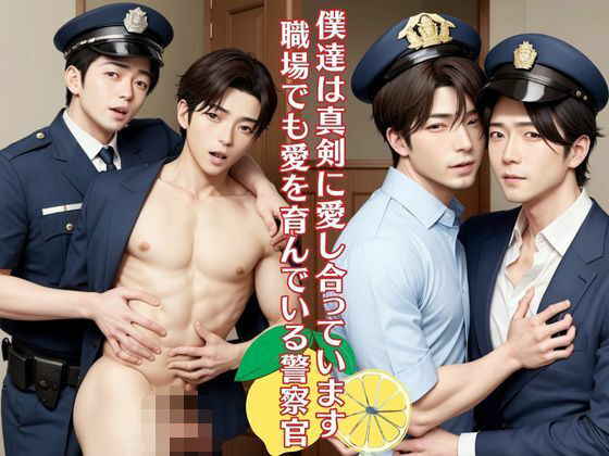 |僕達は真剣に愛し合っています職場でも愛を育んでいる警察官は筋肉イケメン❤フェラ【しゃぼん玉企画】
