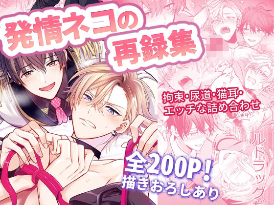|発情ネコの再録集❤異物挿入【米式’ お米太郎】