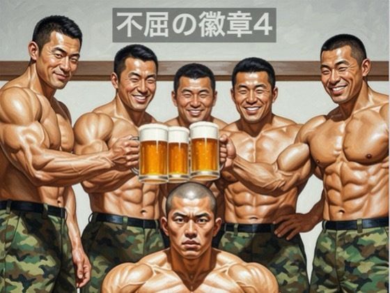 |不屈の徽章4❤筋肉【剛毛ブラシ】