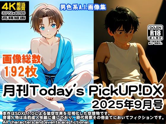 |月刊Today’sPickUP！DX-2025年9月号❤BL（ボーイズラブ）【CORNEAL DISEASE】
