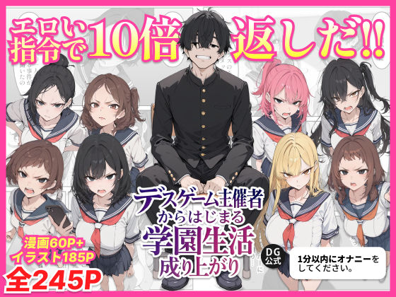 |デスゲーム主催者からはじまる学園生活成り上がり❤辱め【ちくびはんたー】