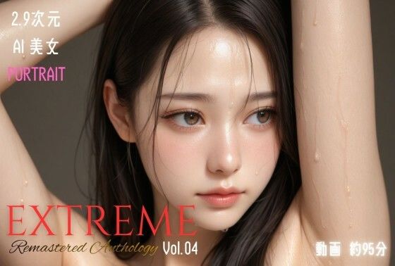 【2.9次元AI美女 PORTRAIT EXTREME Remastered Anthology VOL.04 AI SEX 動画集】3DCG❤KEI diffusion