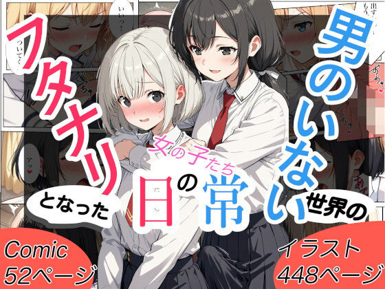 【男のいない世界のフタナリとなった女の子たちの日常〜コミック52P＋CG集448P〜】制服❤onikusan