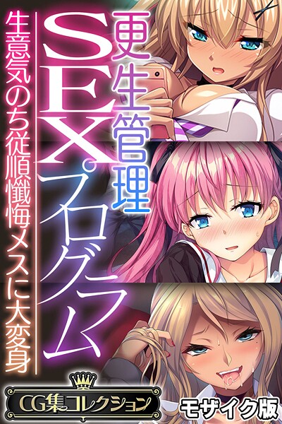 大人のSEXY絵本【更生管理SEXプログラム 〜生意気のち従順懺悔メスに大変身〜【CG集コレクション】 モザイク版】フルカラー❤