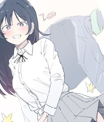 haku【風紀委員の桜庭さん（1巻）】制服❤