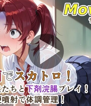 裏性癖の館【動画でスカトロ！便秘娘たちと下剤浣腸プレイ！下痢便噴射で体調管理！】動画・アニメーション❤