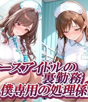 紫陽花【ナースアイドルの裏勤務 僕専用の処理係】制服❤