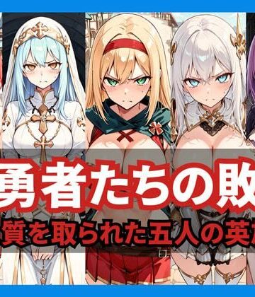どろまぐま【女勇者たちの敗北 〜人質を取られた五人の英雄〜】ファンタジー❤