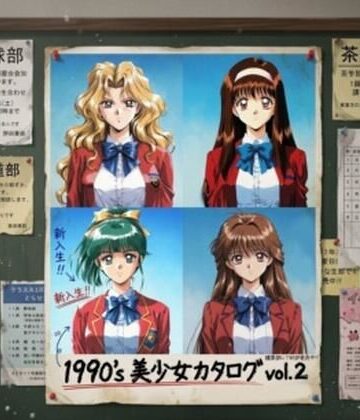 mugI shimA【1990s 美少女カタログ vol.2】制服❤