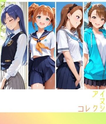 RITZ STATION【アイドルヌードコレクション 765プロオールスターズ Side-A 編（ 天〇春香、如〇千早、高〇やよい、水〇伊織、双〇亜美、秋〇律子）】イラスト・CG集❤