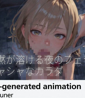 AItuner【【15分HD】沈黙が溶ける夜のフェラとキャシャなカラダ】3DCG❤
