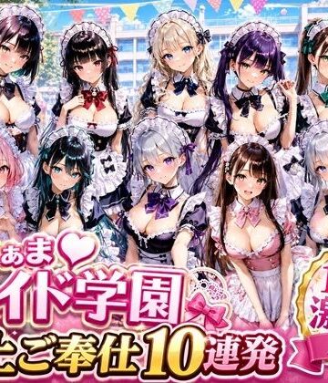 月見どらいばー【あまあまメイド学園 〜極上ご奉仕10連発〜】動画・アニメーション❤