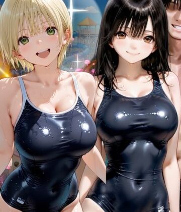 海手マン【先生！中出ししていいから水泳のテスト合格にして？ いち●100％編】変身ヒロイン❤
