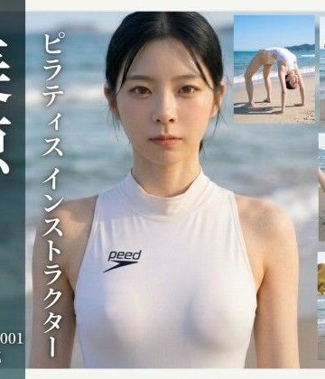 はるこま【【AI生成】写真集No.001 ピラティスインストラクター美涼】イラスト・CG集❤