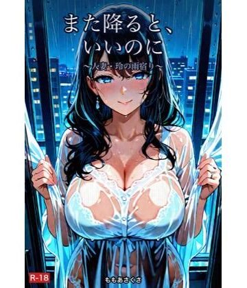 ももあさくさ【また降ると、いいのに 〜人妻・玲の雨宿り〜】人妻・主婦❤