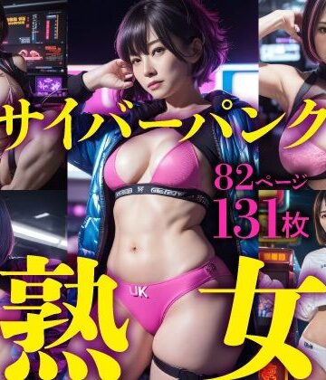 トリトスタジオ【サイバーパンク熟女】イラスト・CG集❤