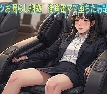 ワタシを濡らして【就活スーツお漏らし調教 街角電マで堕ちた清楚女子大生】SM❤