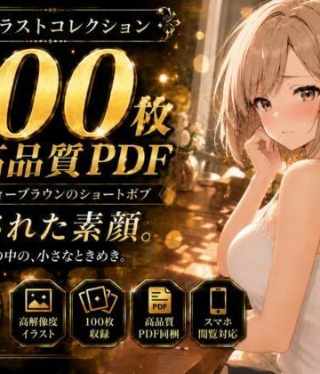 こっそりビジョン工房【【100枚＋PDF】「……ねぇ、見たいんでしょ？」 ── 茶髪美女の秘密、全部あげる。 ── 秘められた下着姿100枚フルパック】パンチラ❤