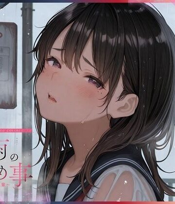 KUNST【夏雨の秘め事〜高嶺の花・麻衣先輩〜】イラスト・CG集❤