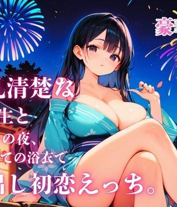 さとうしらこ【爆乳清楚な同級生と夏祭りの夜、はじめての浴衣で中出し初恋えっち。】処女❤